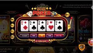 Hướng dẫn luật chơi của trò Nổ hũ mini poker