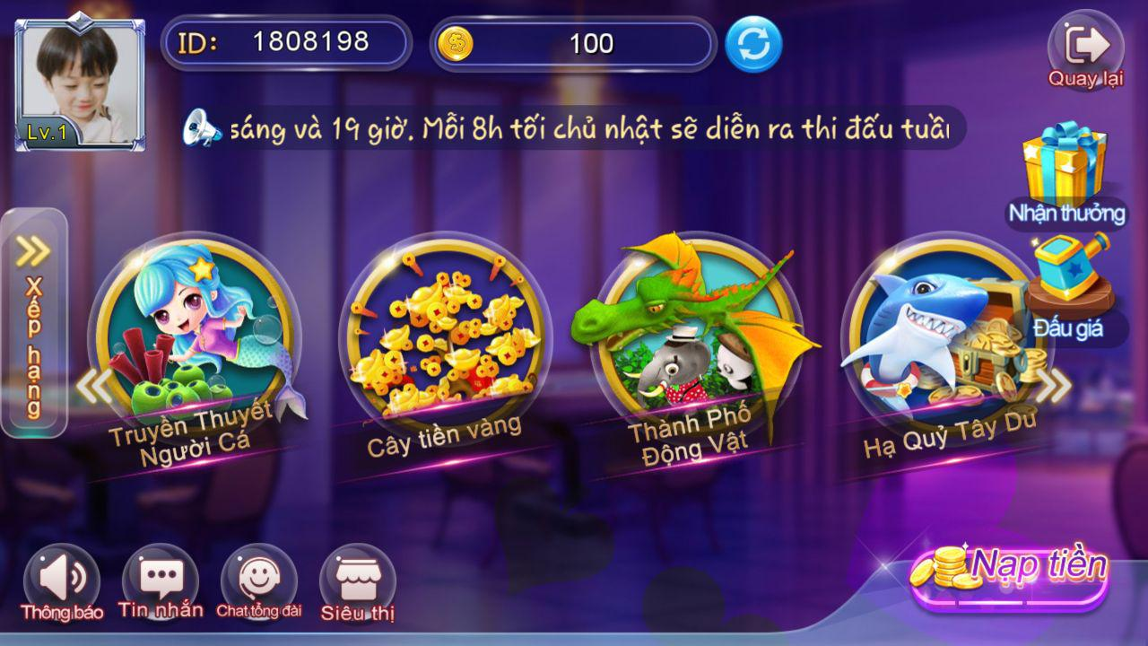 Bắn cá đổi thưởng club được xem như là anh cả của thị trường game